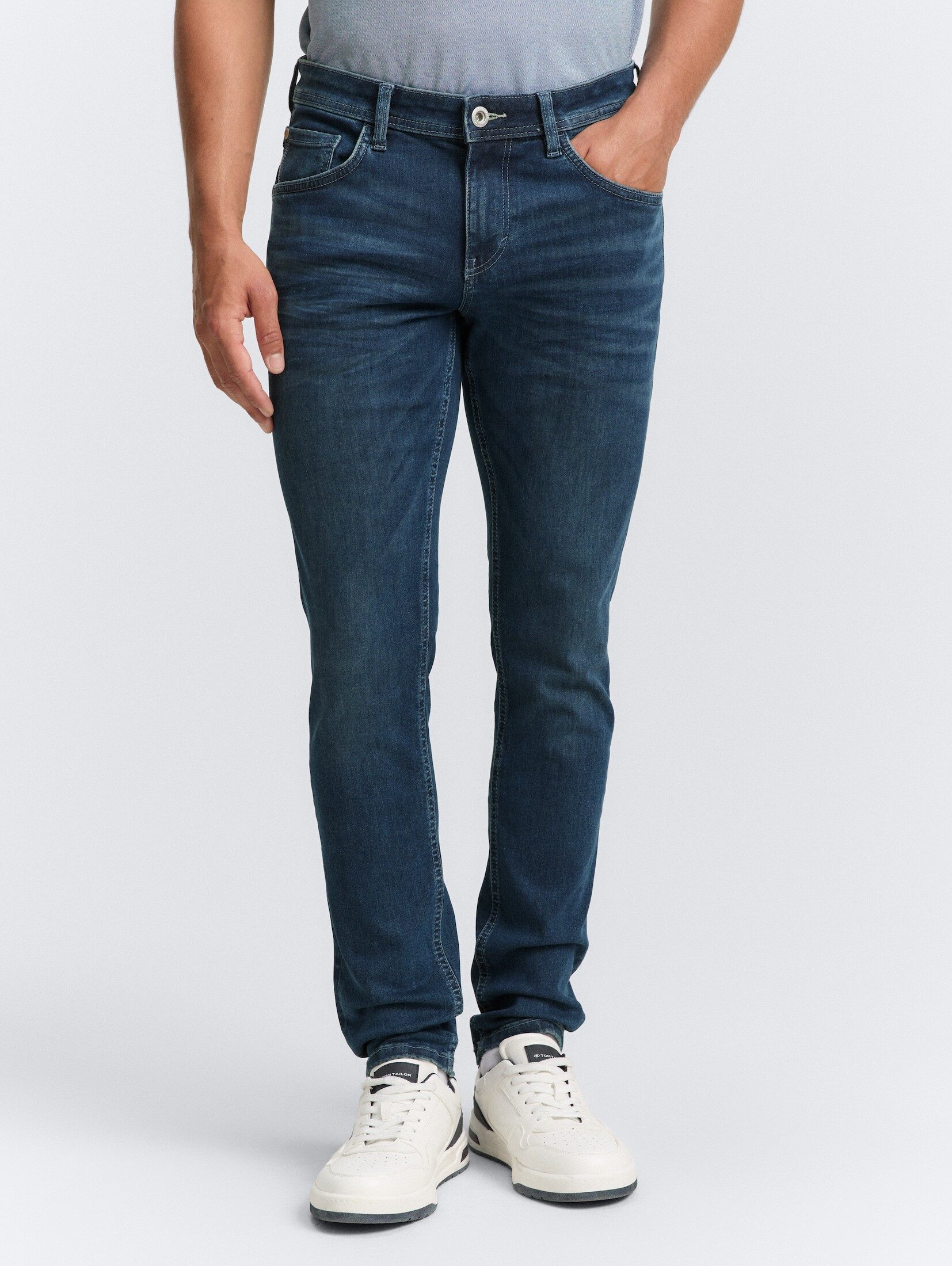 TOM TAILOR Slim-fit-Jeans Jeanshosen TTTROY SLIM Jeans mit Stretch günstig online kaufen