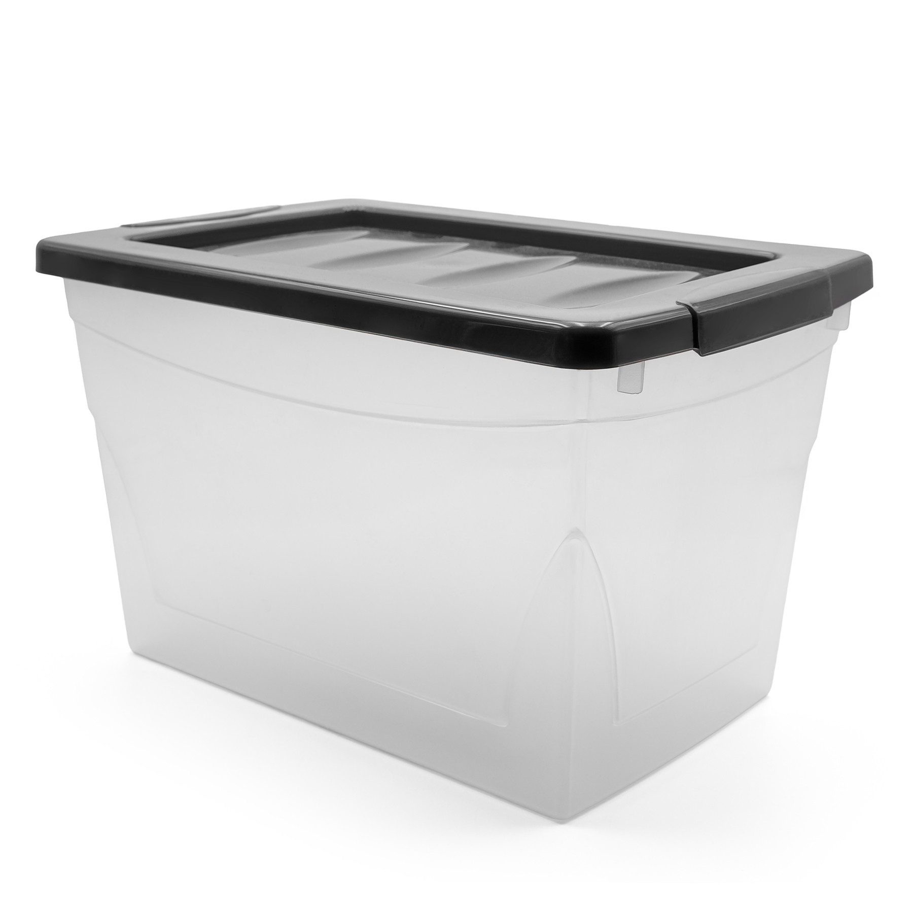 BigDean Aufbewahrungsbox 30 L Aufbewahrungsbox mit Deckel Budget Line Plastikbox mit Deckel (Set, 1 St., Aufbewahrungsbox mit Deckel), BPA-Frei, Praxisnahes Dur – Bild 5 von 5