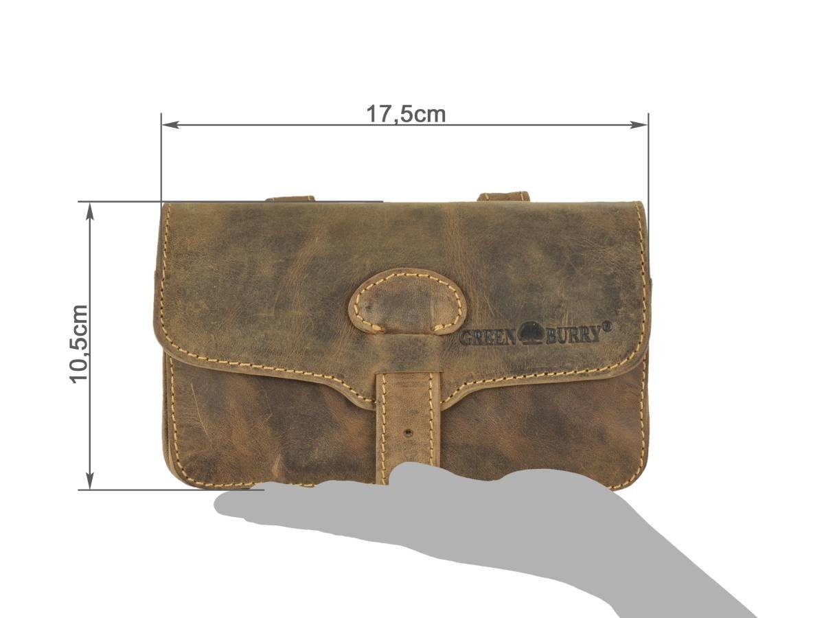 Greenburry Gürteltasche Vintage, Leder Bauchtasche, Bikertasche, günstig online kaufen