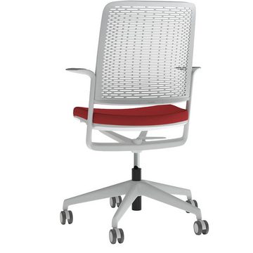 TOPSTAR Bürostuhl 1 Stuhl Bürostuhl WITHME - rot/grau