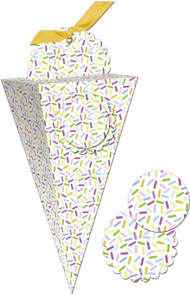 Thumbnail - Ursus - Ludwig Bähr Motivpapier Geschenkbox Chiara 7,5x20x7,5cm VE=5 Stück Motiv: 06