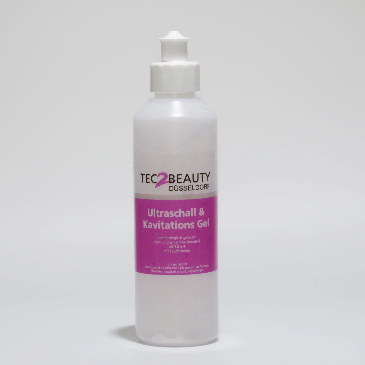 Tec2Beauty Gleit- und Massagegel Kavitation / Ultraschall- & Radiofrequenz Gel (2 Flaschen)