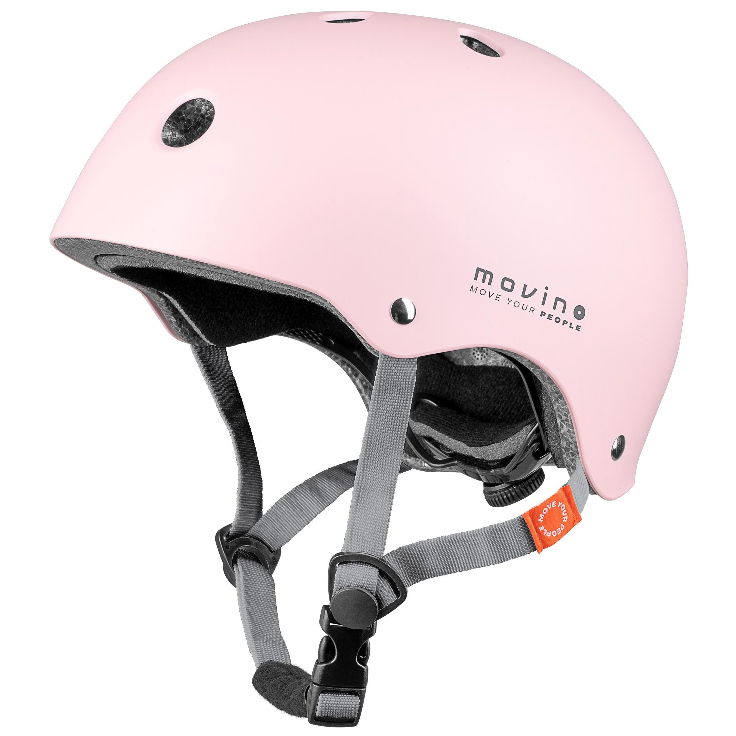 Movino Skatehelm Schutzhelm MOVINO ELEMENT Fahrrad Inliner Scooter Dial-Fit ABS EPS