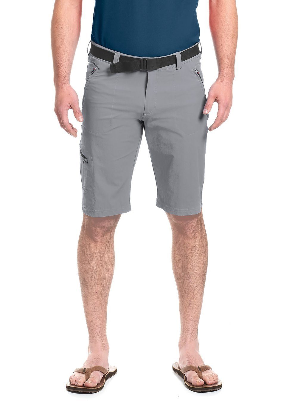 Maier Sports Shorts Maier Sports Hr. Hose Nil Bermuda 130013 grau