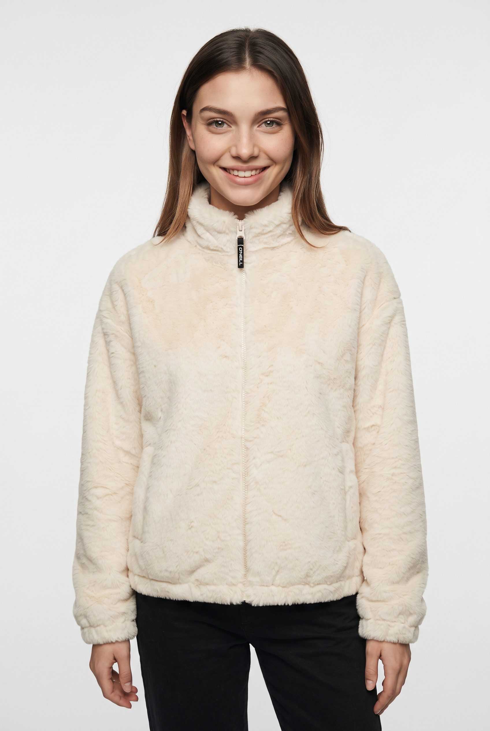 O'Neill Fleecejacke MUST-HAVE FZ FAUX FUR JACKE mit normaler Passform, schnell trocknend, atmungsaktiv