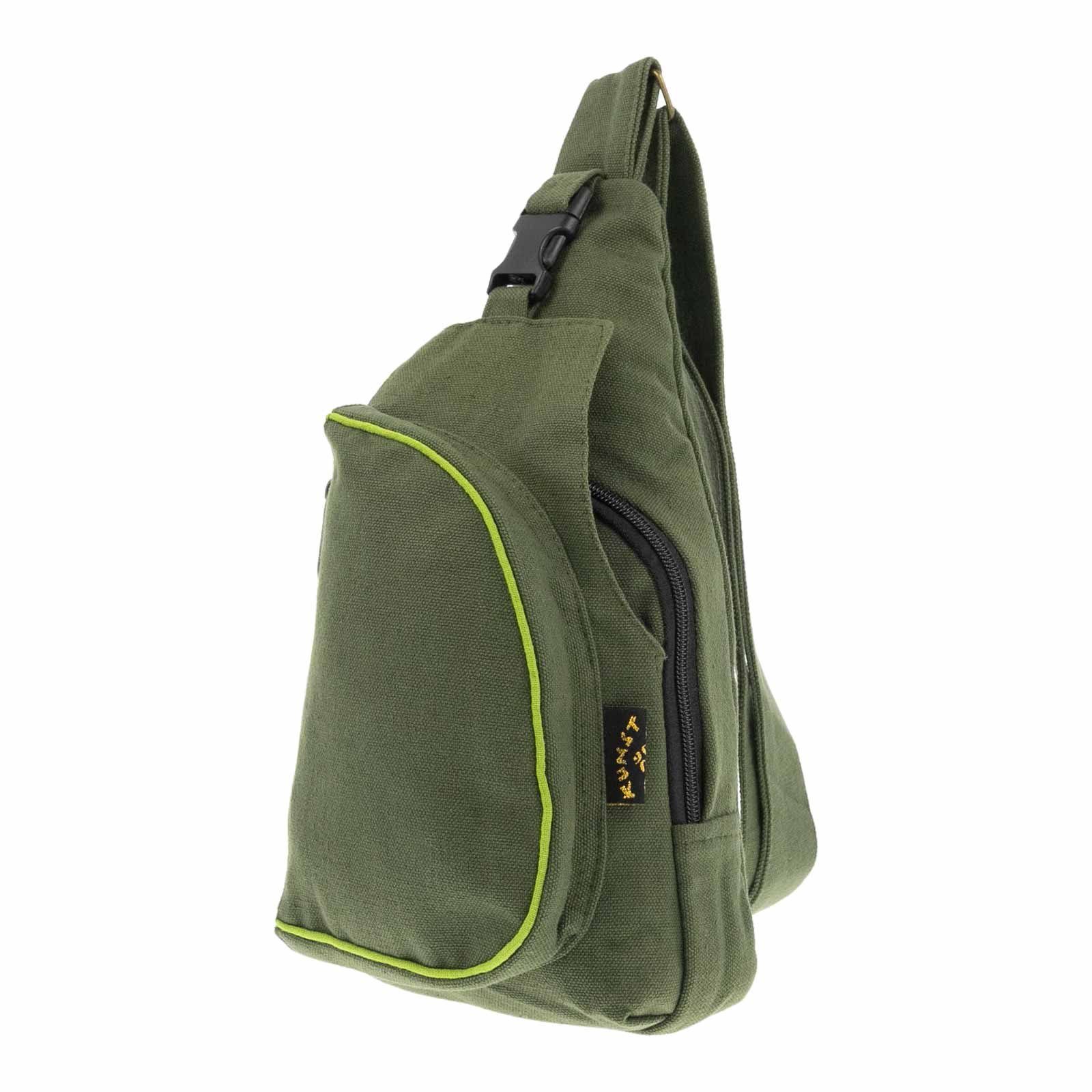 Schultertasche Slingbag Brusttasche Hippie Goa Bodybag Schultertasche Rucksack S