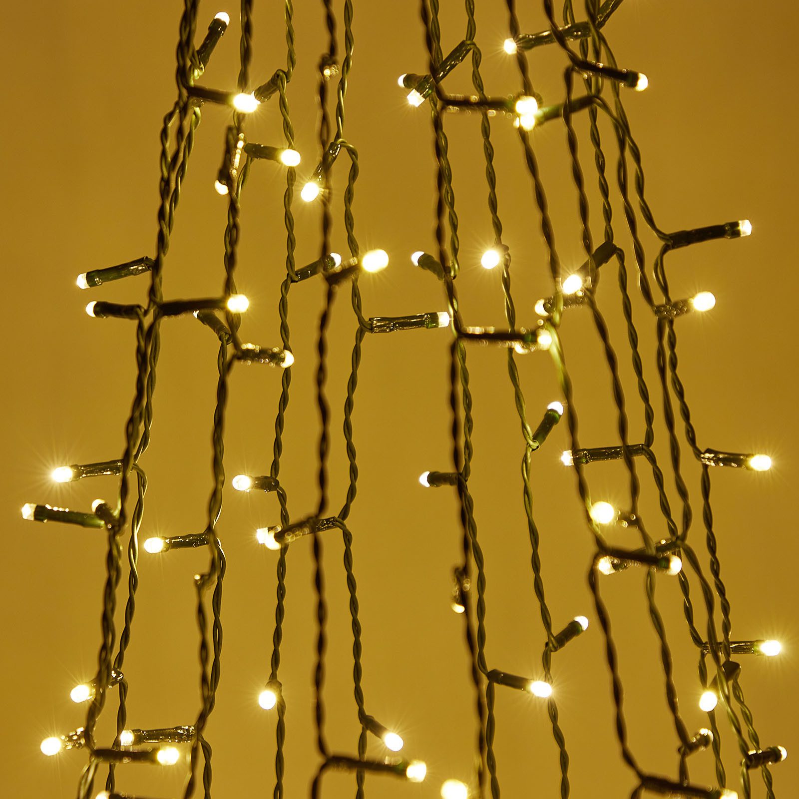 LMaxhome LED-Lichterkette Baumbeleuchtung Wasserfall Lichterkette mit günstig online kaufen
