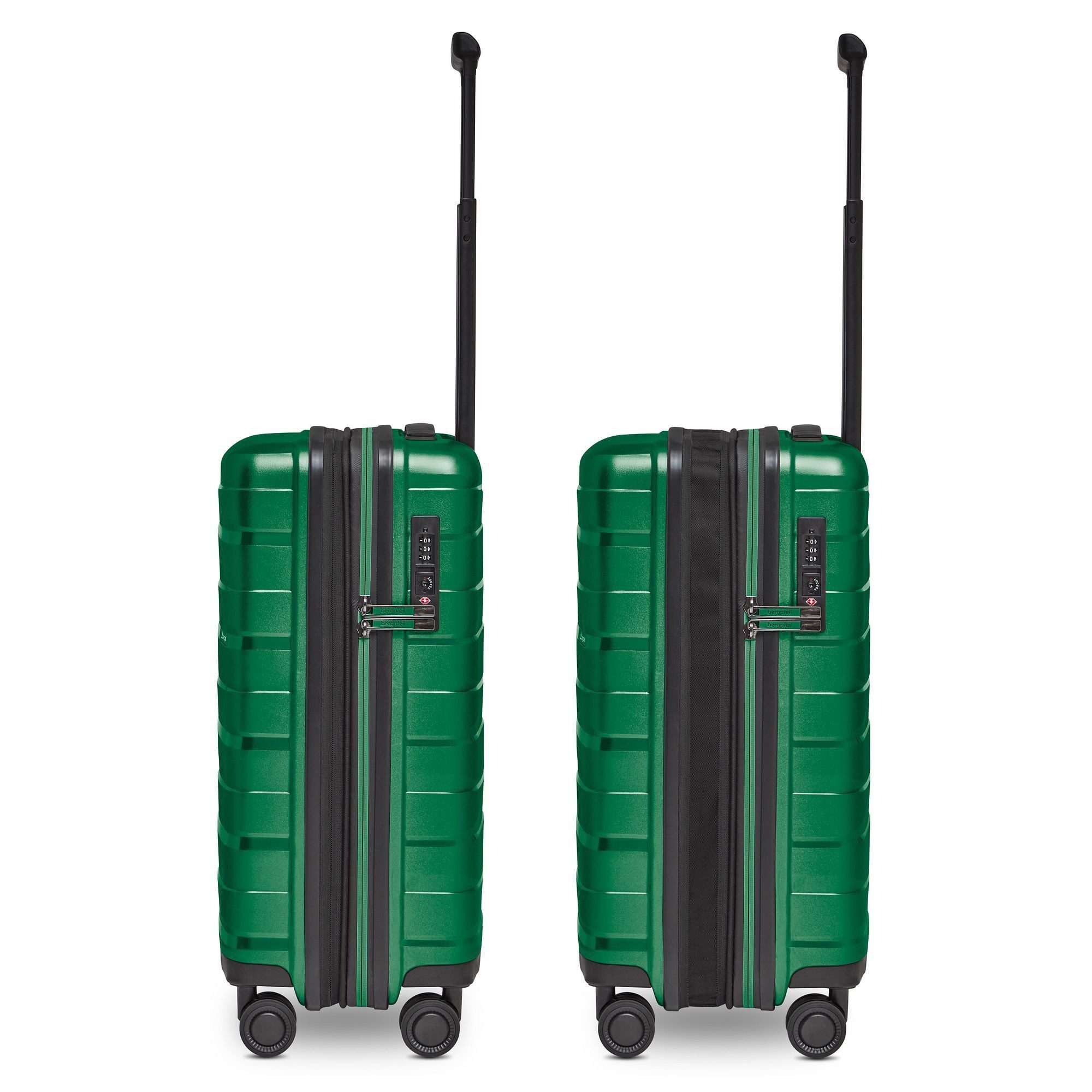 Bergpfeil Trolley Travel 4 Rollen Kabinentrolley S 55 cm mit Dehnfalte – Bild 3 von 5