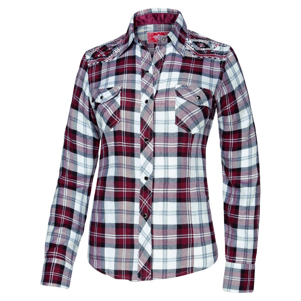 Stars & Stripes Langarmbluse Westernbluse Pasadena günstig online kaufen