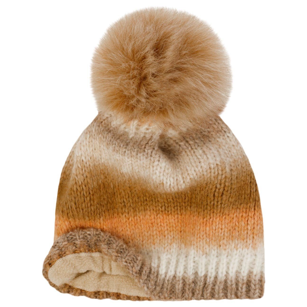 McBurn Bommelmütze (1-St) Beanie mit Futter, Made in Italy