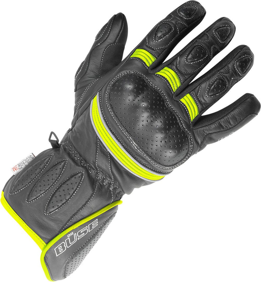 Büse Motorradhandschuhe Pit Lane Damen Handschuhe reflektierende