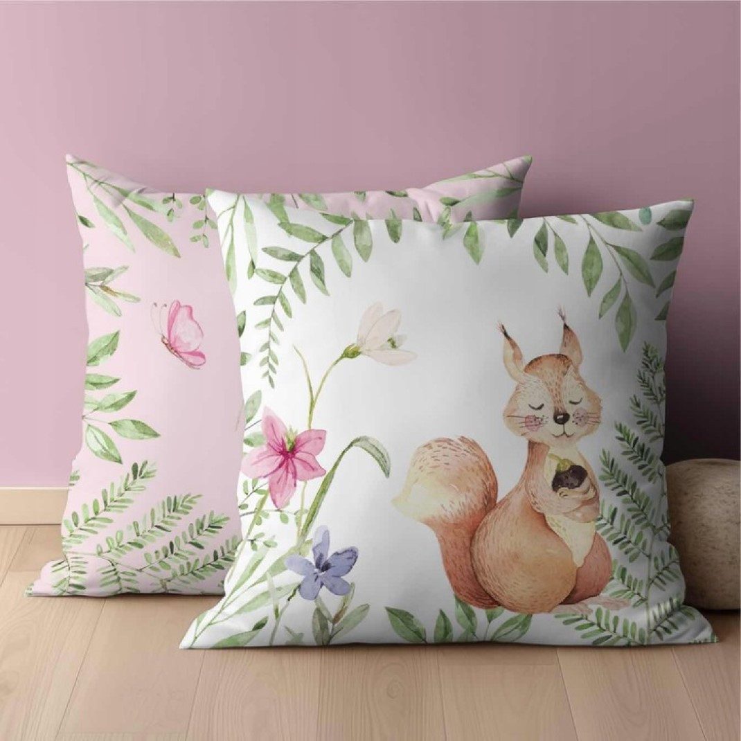 Pamek Kissenbezüge Kinder Kissen Kissenbezug + Kisseneinsatz 40x40 cm Dekok günstig online kaufen