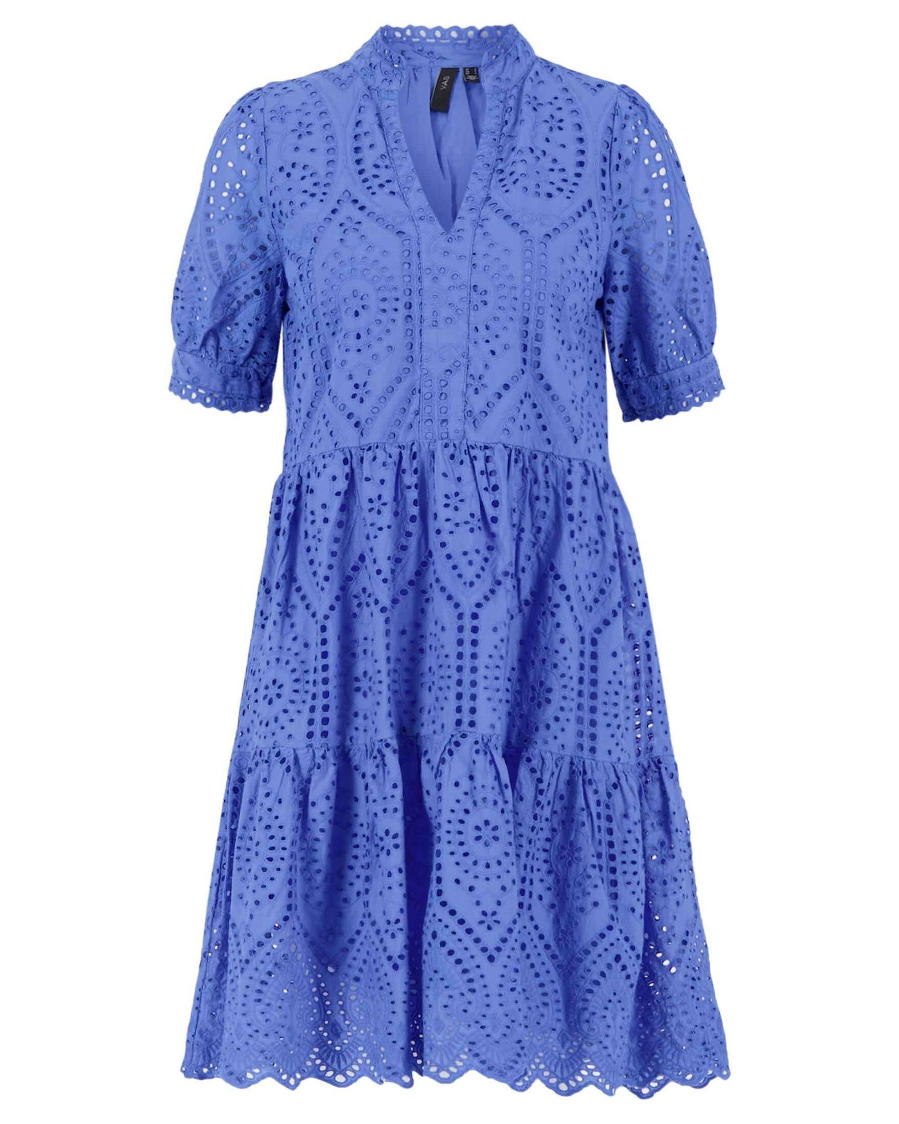Y.A.S Sommerkleid Damen Kleid YASHOLI (1-tlg) blau (51)