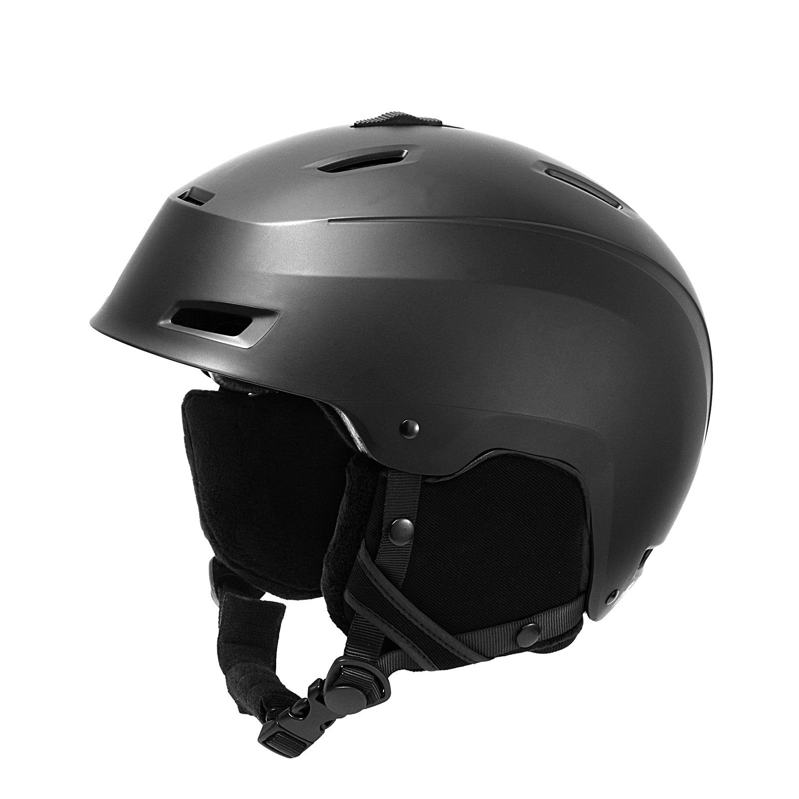 Daskoo Skihelm Snowboardhelm,Schneesporthelm,abnehmbares Innenfutter und Ohrpolster, Skateboardhelm für Männer, Frauen und Jugendliche, Größe M/L