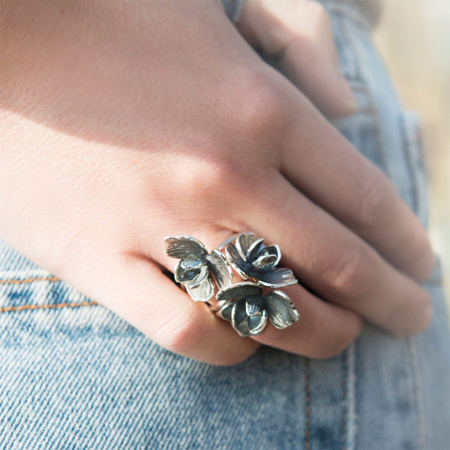 Trollbeads Fingerring Ring der Entfaltung, TAGRI-00440