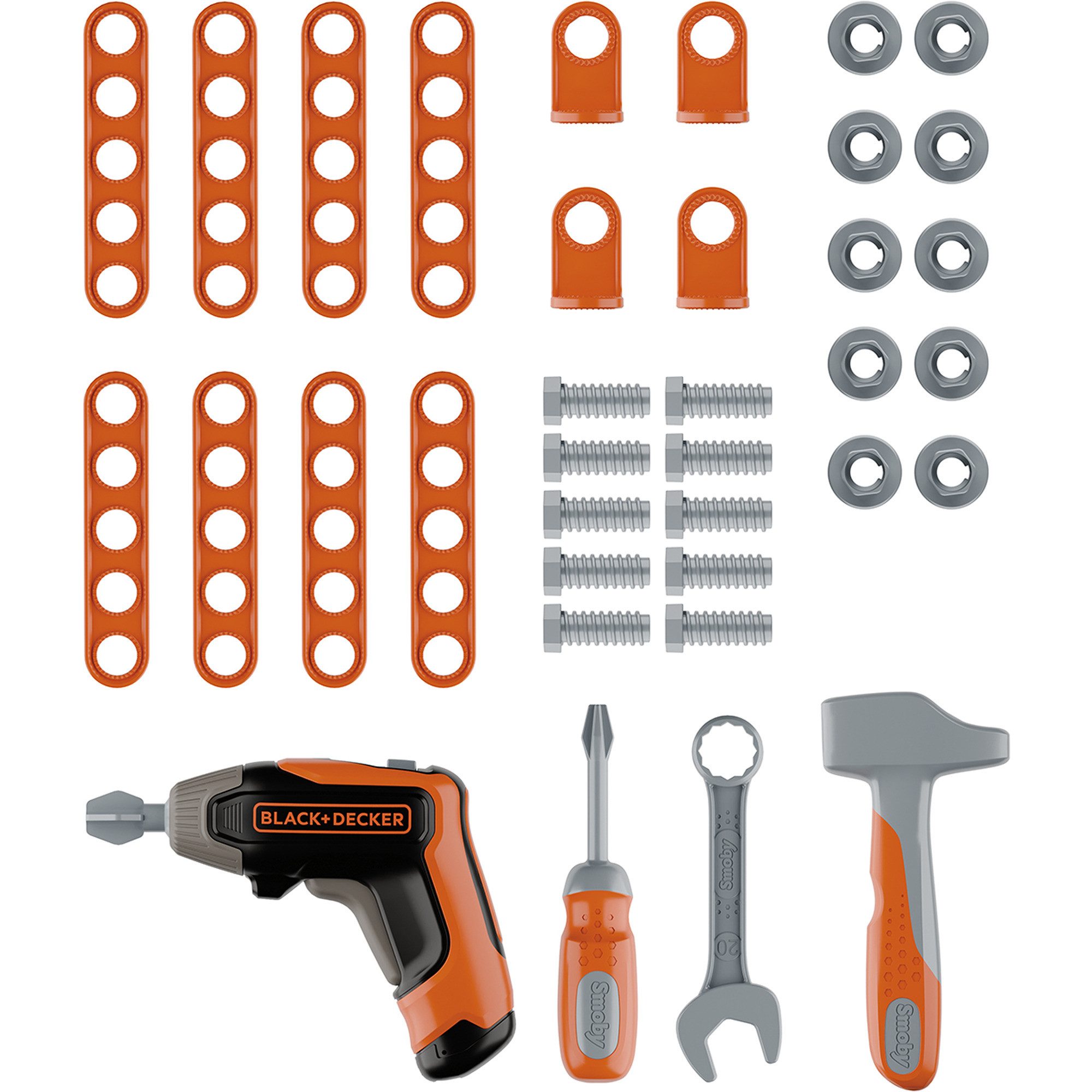 Smoby Spielwerkzeug Smoby Smoby Black+Decker Werkzeugkoffer