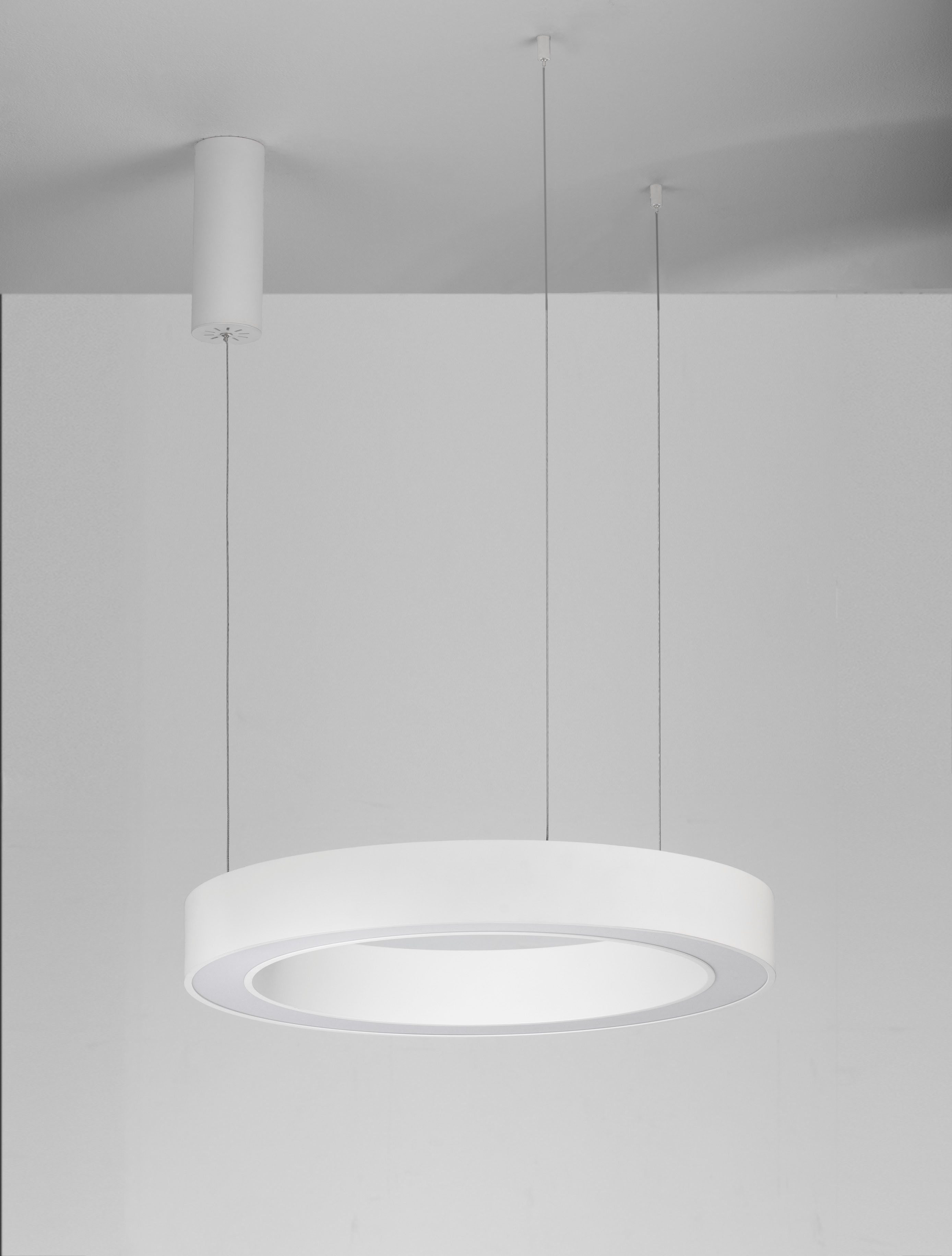 Nova Luce LED-Hängeleuchte MORBIDO, dimmbar über Fernbedienung, LED fest integriert, Warmweiß