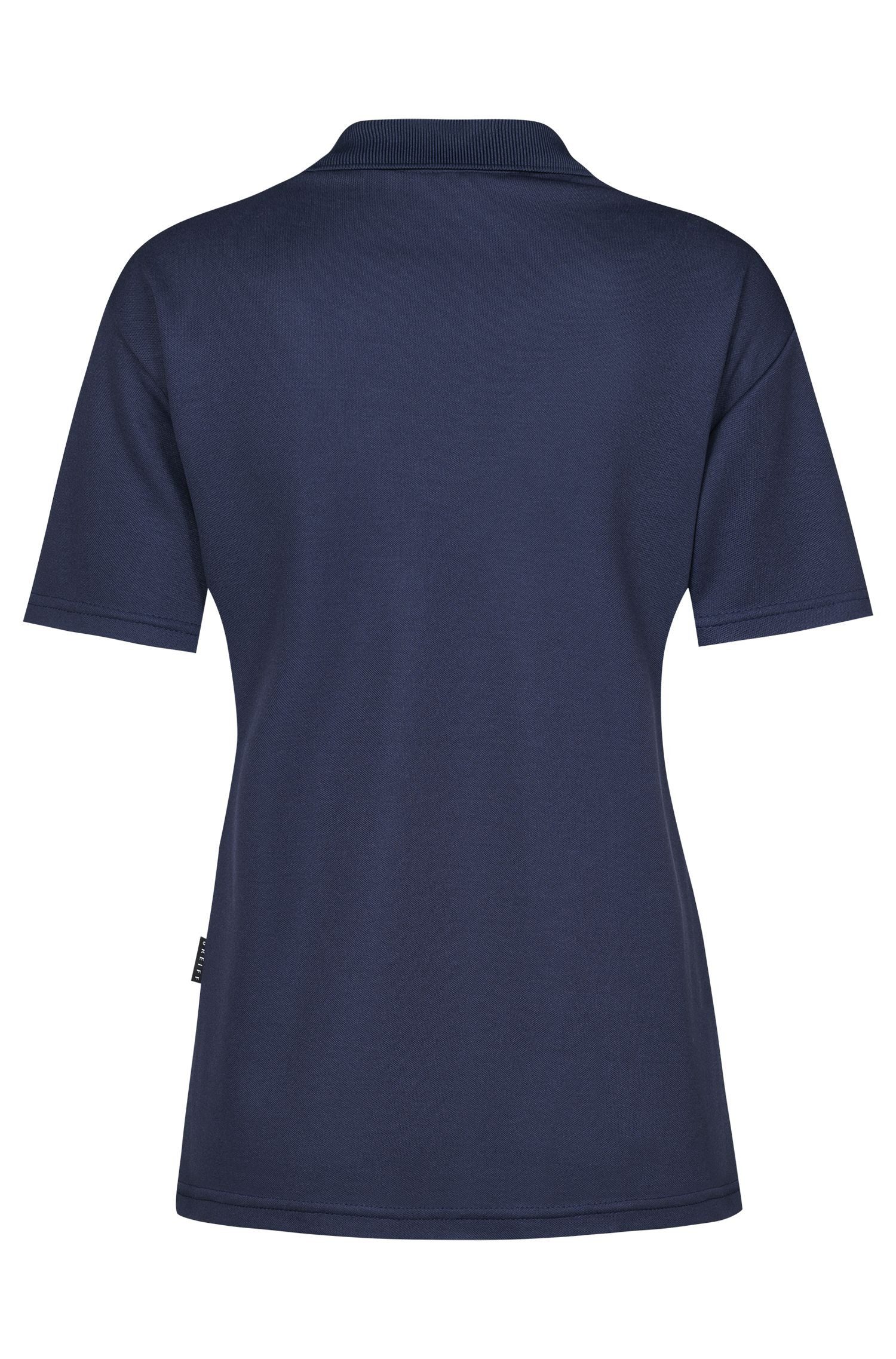 GREIFF Poloshirt Greiff SHIRTS Damen Poloshirt Kurzarm Polokragen Regular Marine