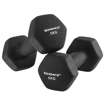 SONGMICS Hantel-Set, (Set), Kurzhantel Set 12kg+10kg, Krafttraining