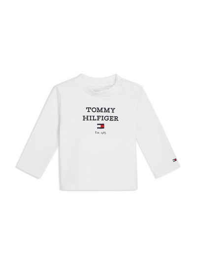 Tommy Hilfiger Langarmshirt BABY TH LOGO TEE L/S mit Logoschriftzug
