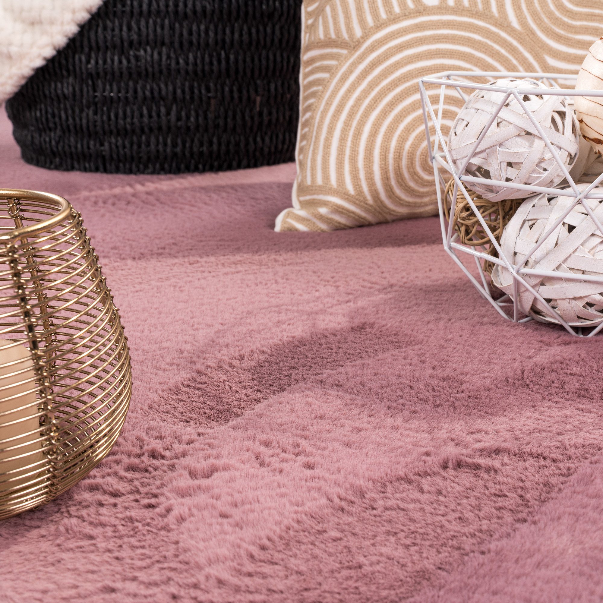 TeppichHome24 Teppich Teppich berry weich pflegeleicht saugrobotergeeignet günstig online kaufen