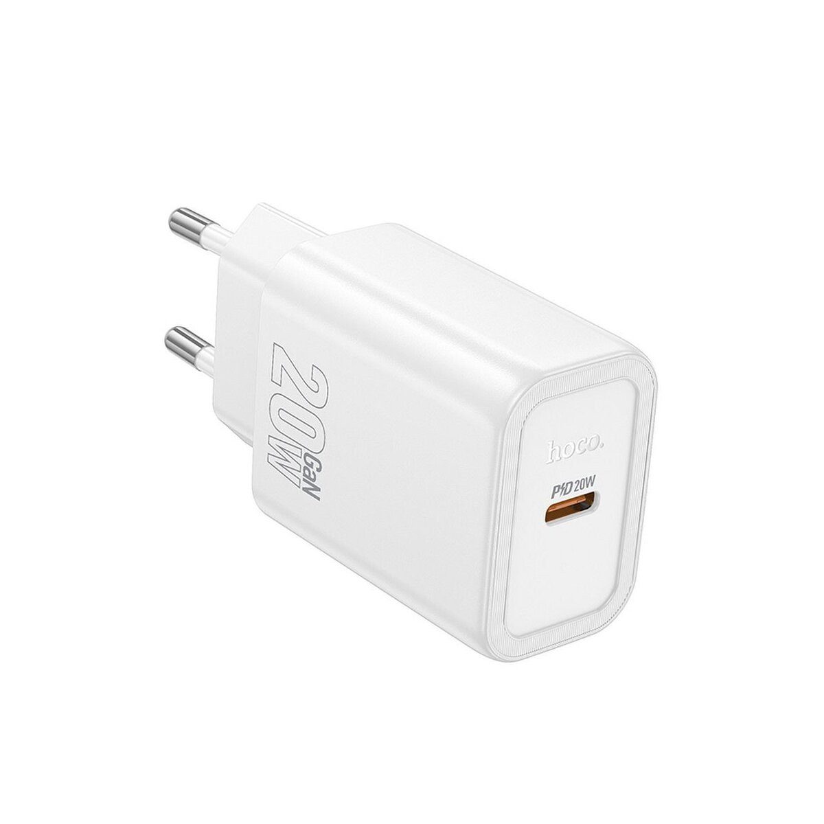 Elektrorasierer HOCO Ladegerät N60 USB-C PD QC 20W Schnellladen Weiß