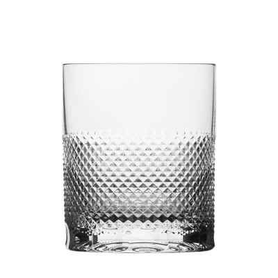 ARNSTADT KRISTALL Whiskyglas PREMIUM Whiskyglas Oxford clear (10 cm) - LUXUS Kristallglas mundgebla, Kristallglas