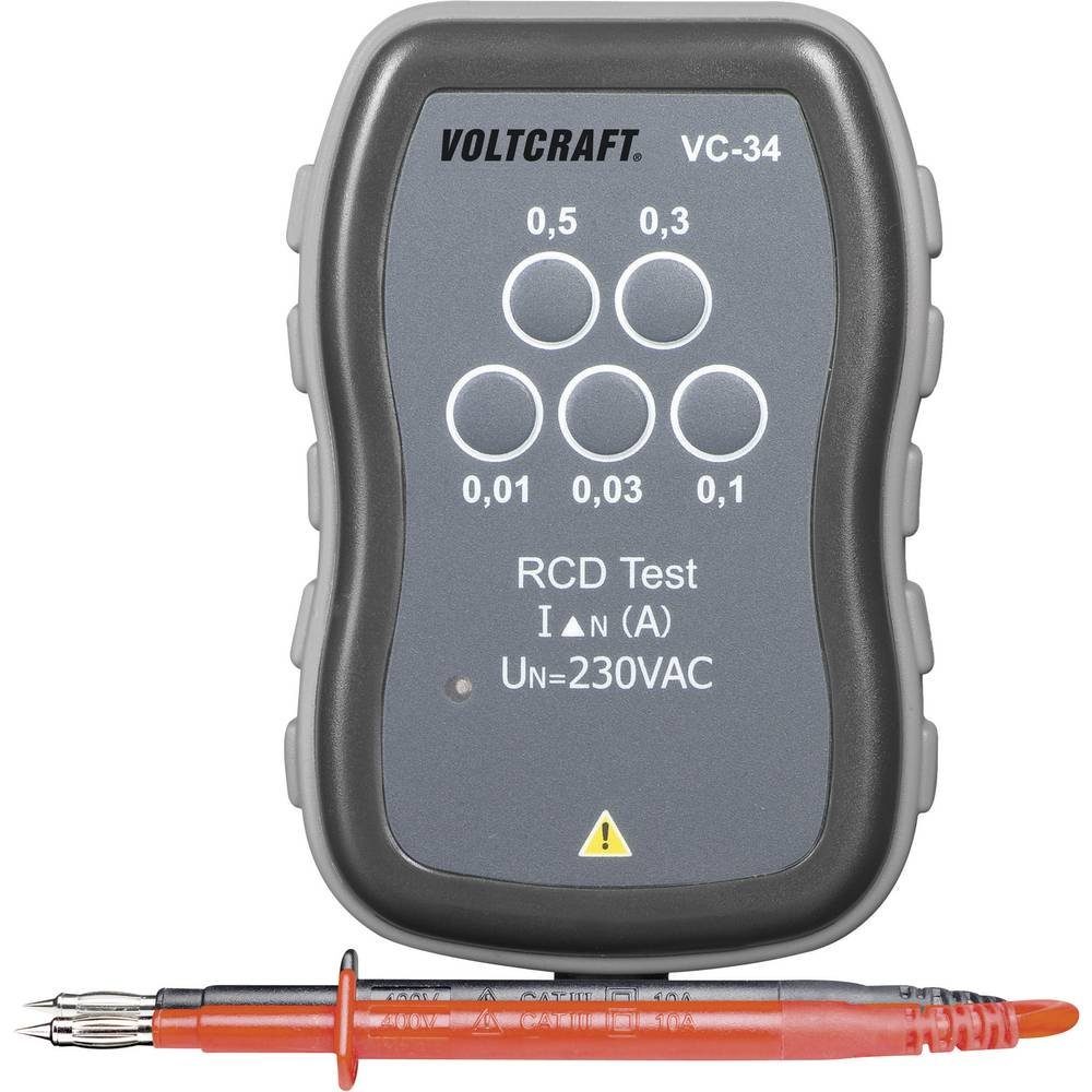 VOLTCRAFT Тестер напруги FI-Schnelltester