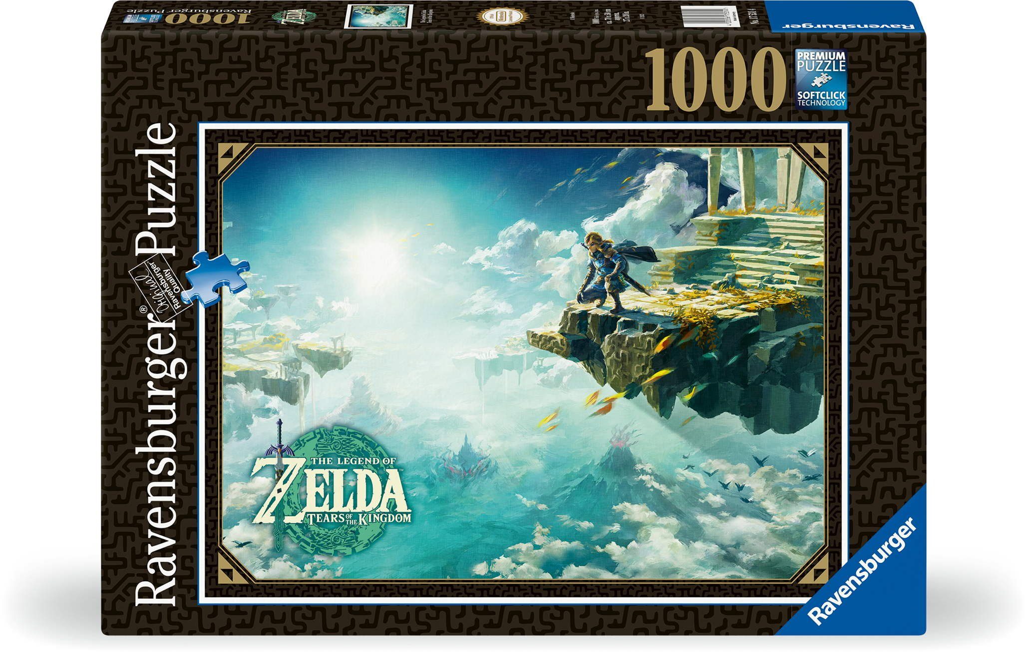Ravensburger Puzzle 1000 Teile Puzzle Zelda 17531, 1000 Puzzleteile