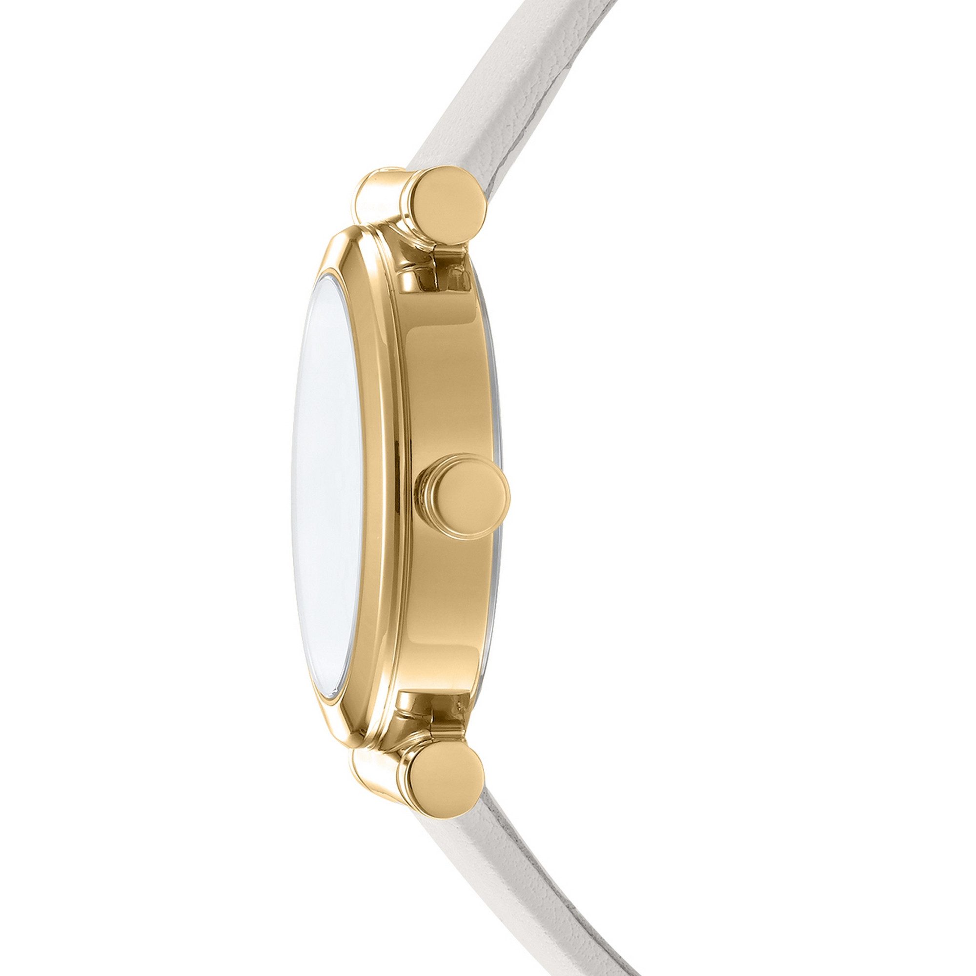 DKNY Quarzuhr Essentials Watch DK1L090L0025, Armbanduhr, Damenuhr, Lederarmband, analog