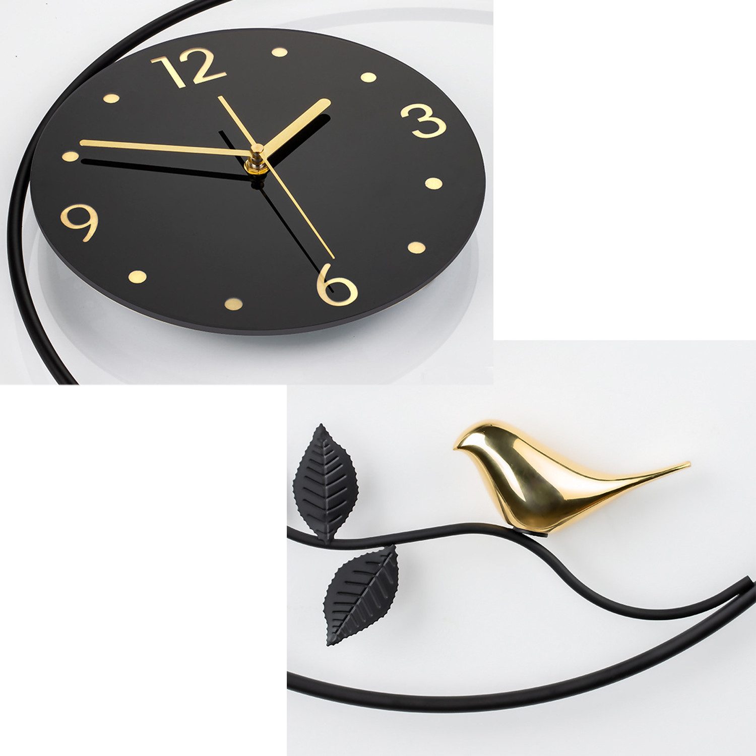 RWEUOQ Wanduhr Geräuschlos Wanddekoration Moderne Einfache günstig online kaufen