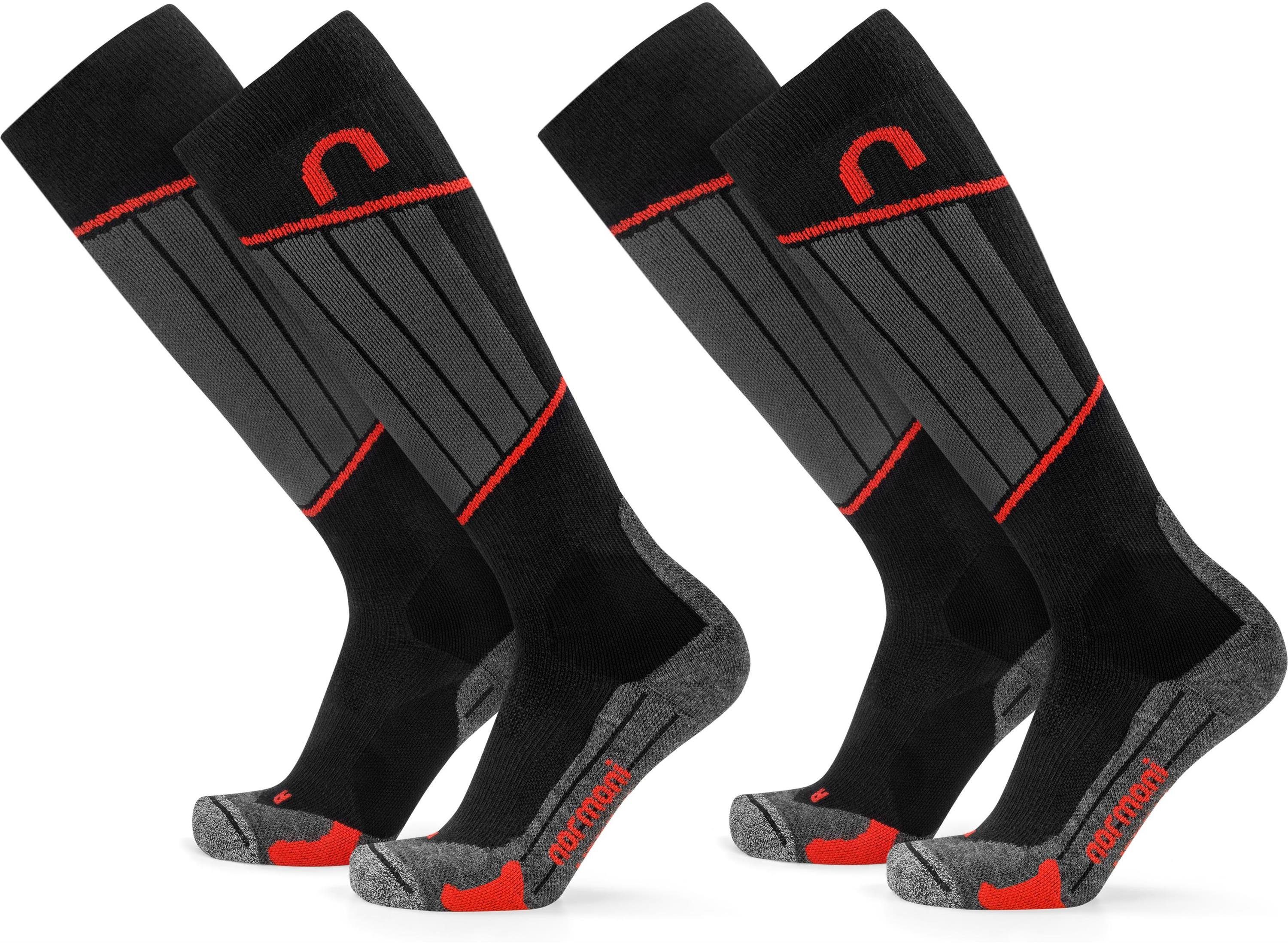 Wandersocken 2 Paar Merino Kompressionskniestrümpfe Darwin
