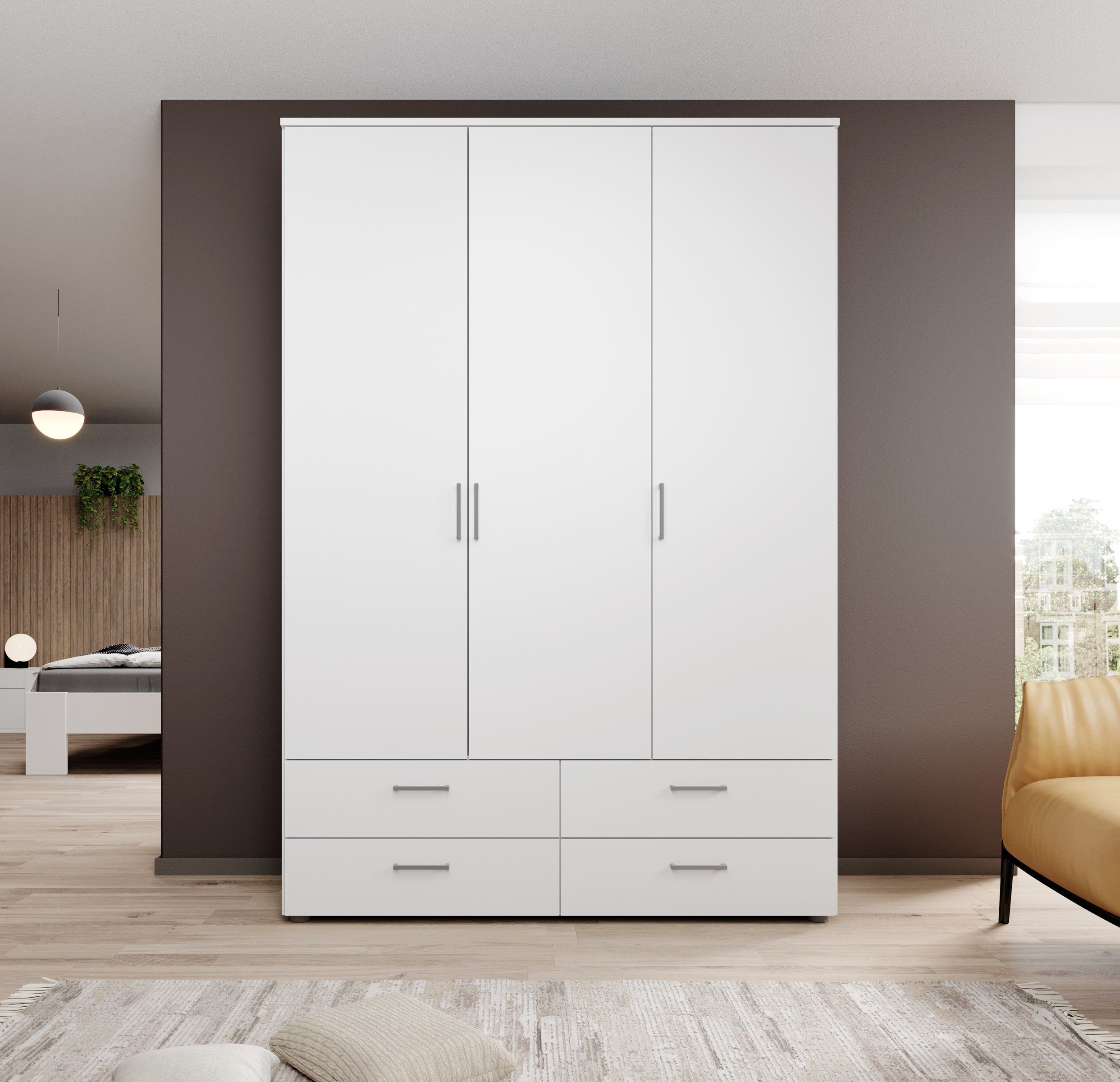 Pol-Power Kleiderschrank 137,8 x 198,6 x 48 cm (B/H/T)