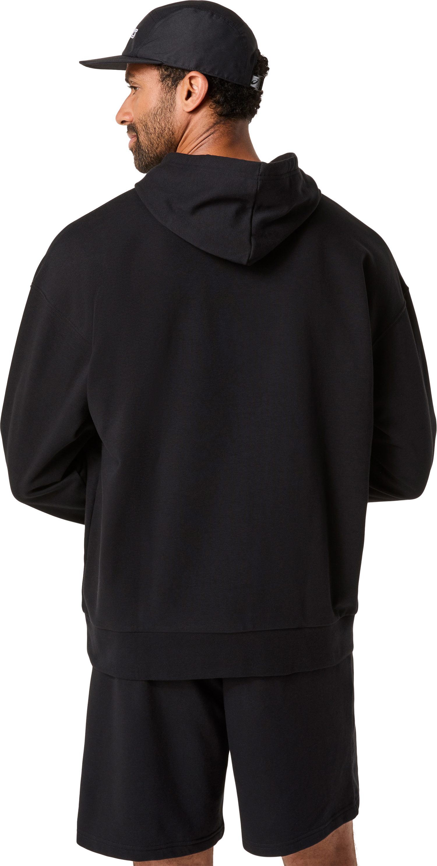 Asics Kapuzensweatshirt FRENCH TERRY RELAXED PULLOVER HOODIE mit Kängurutasche, aus French-Terry-Gewebe