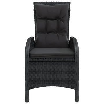 DOTMALL Garten-Essgruppe Polyrattan Sofa Set,(11-tlg),10 Sessel,Rückenlehne verstellbar,Tisch