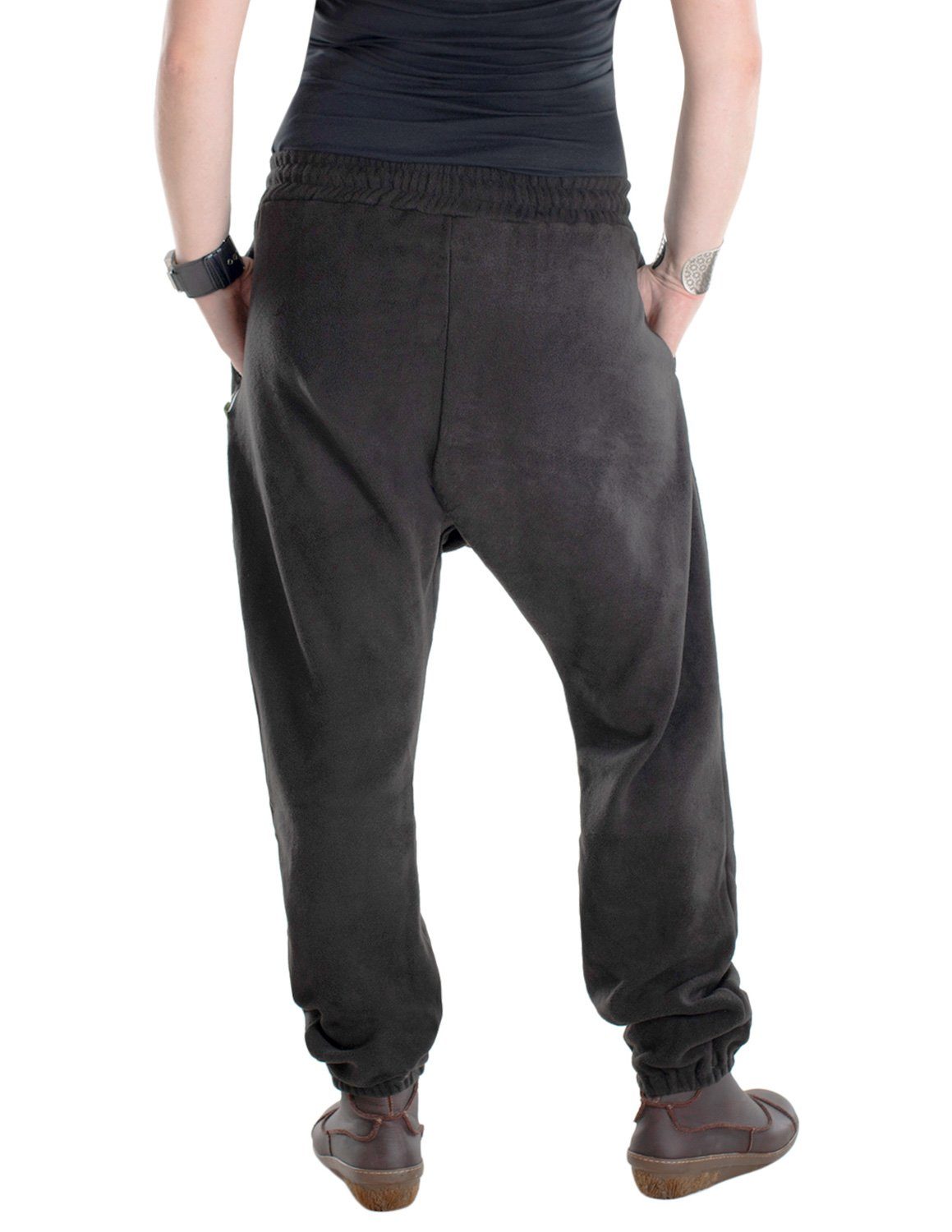Vishes Fleecehose Warme Thermo Haremshose aus Fleece mit Tasche Recycling F günstig online kaufen