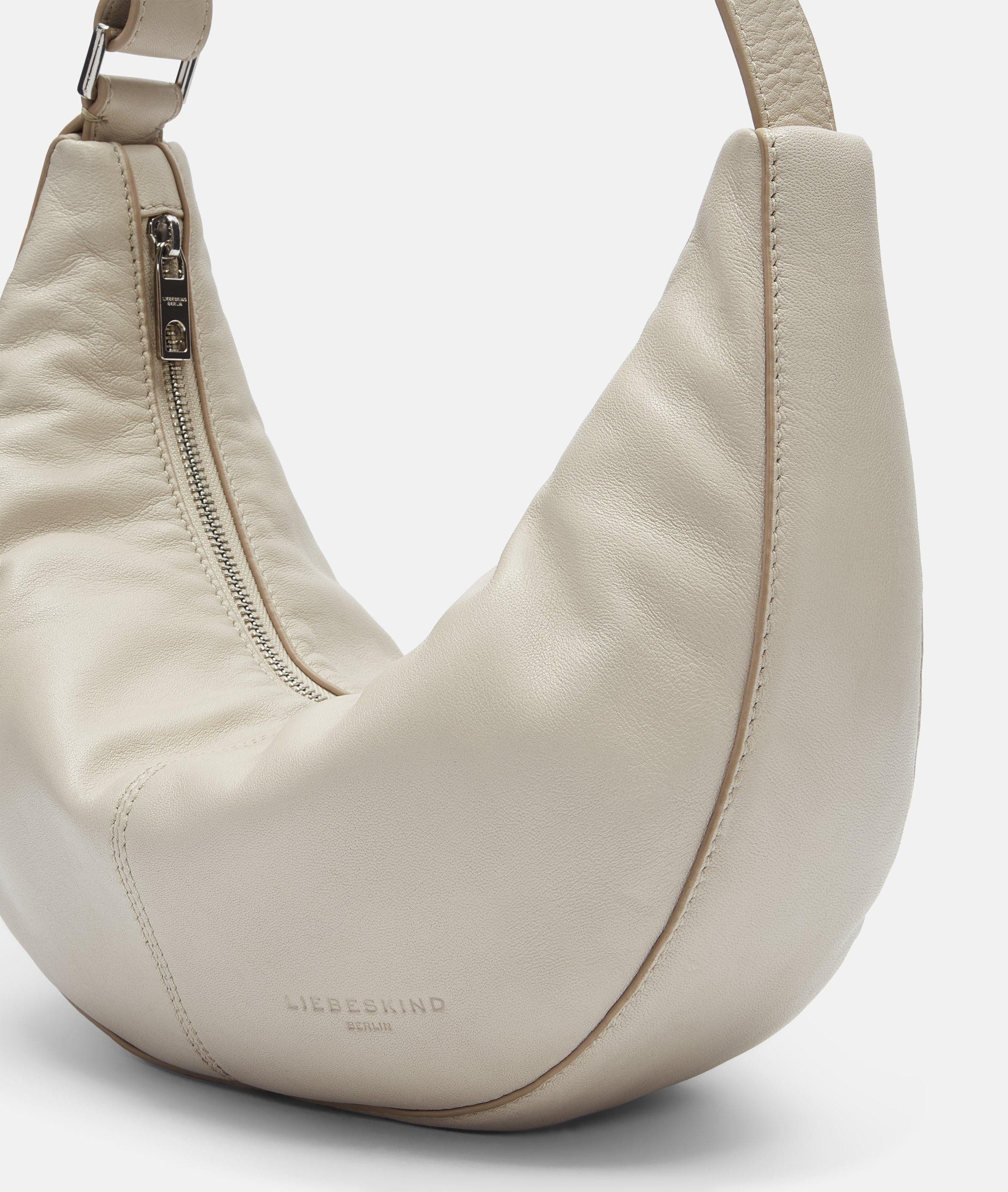 Liebeskind Berlin Schultertasche Hobo, Kleine Hobo-Bag aus Schafsleder
