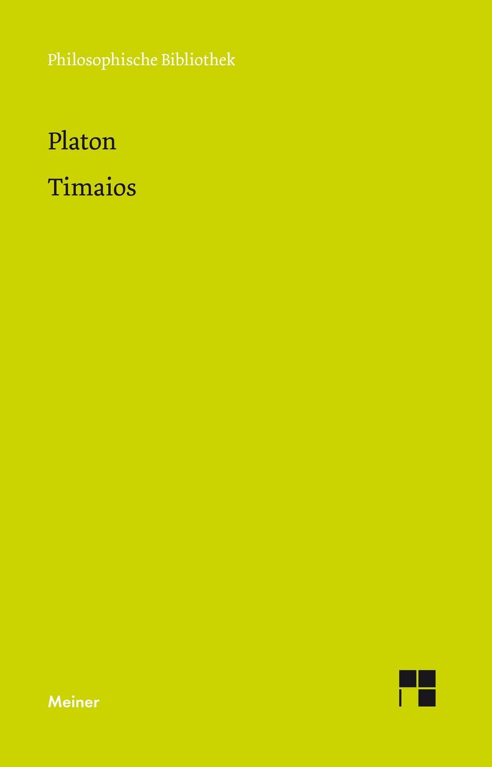 Timaios / Platon