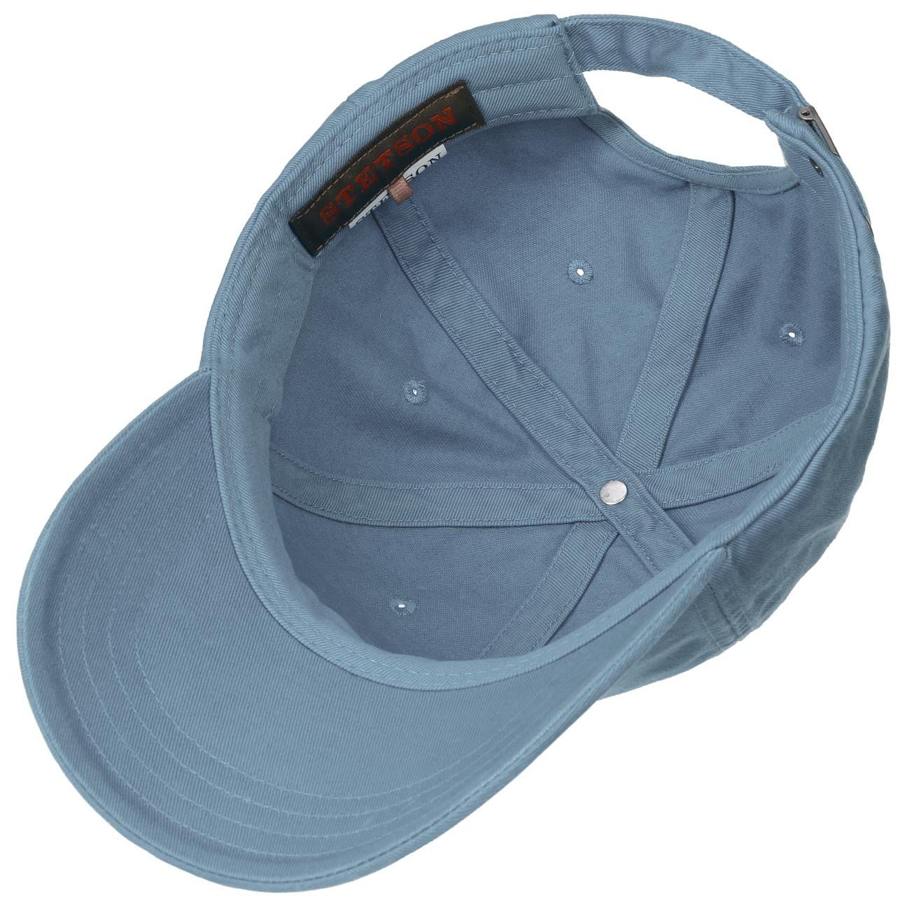 Stetson Baseball Cap (1-St) Basecap Metallschnalle