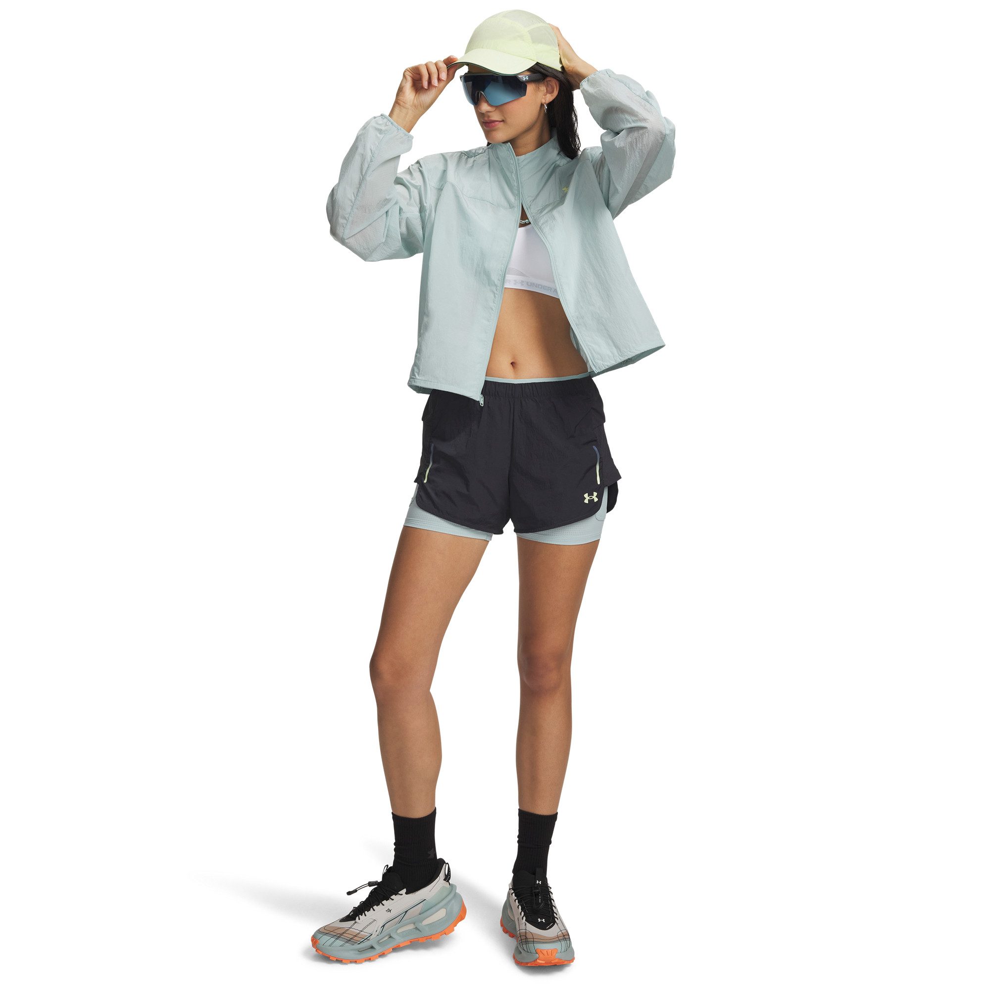 Under Armour® Trainingsshorts Under Armour Damen Shorts UA Explor Trail Ultra 6009168
