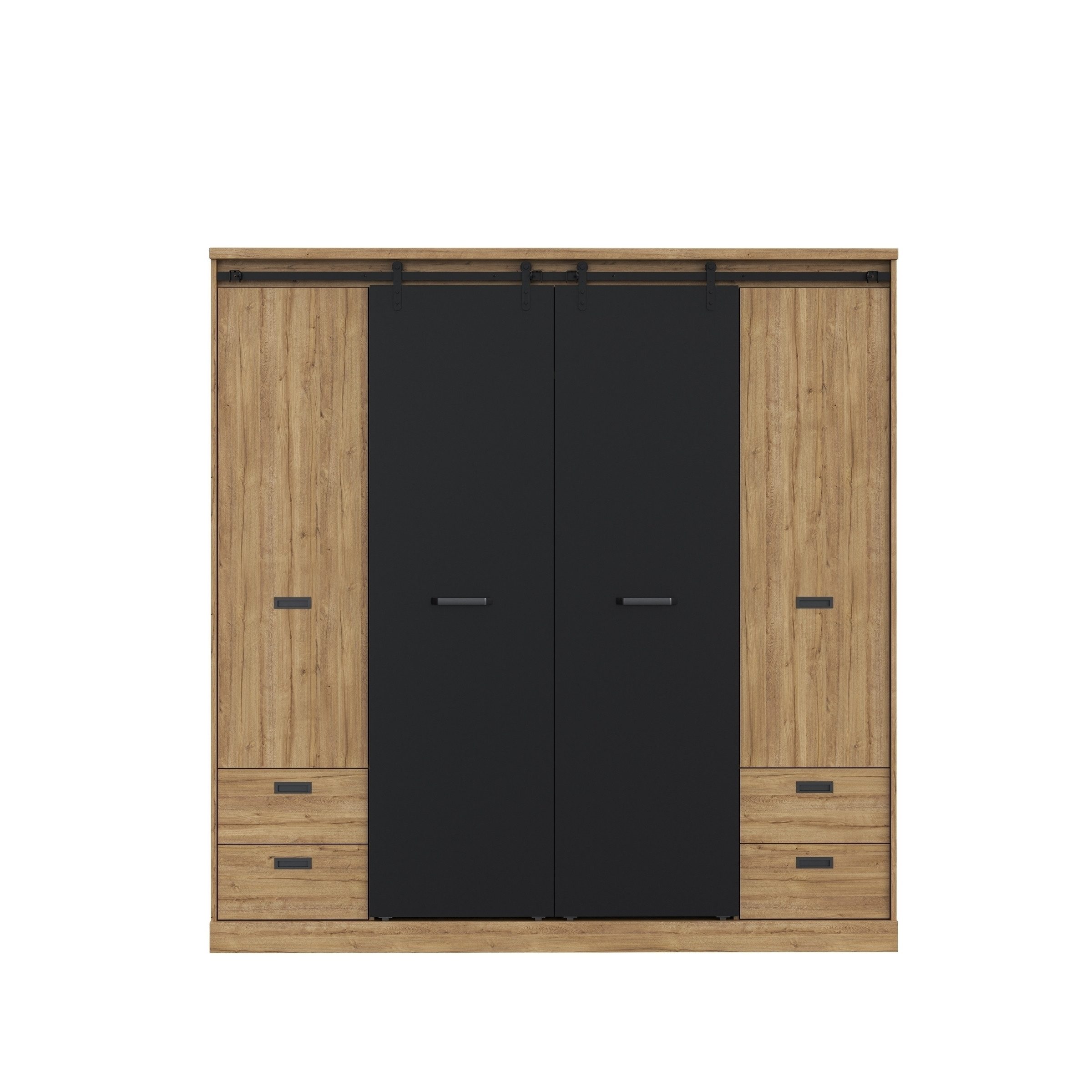 FORTE Kleiderschrank, (B/H/T ca. 203,2x208,4x61 cm) günstig online kaufen