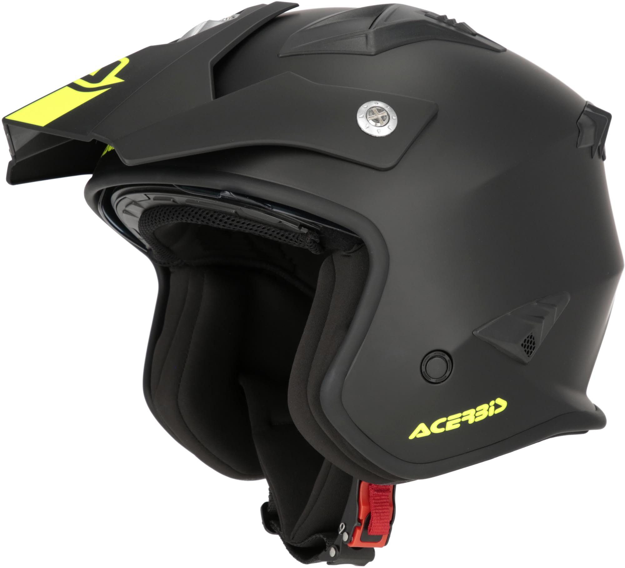 Acerbis Motorradhelm Aria 2026 Jethelm, herausnehmbares Innenfutter,integriertes Sonnenvisier