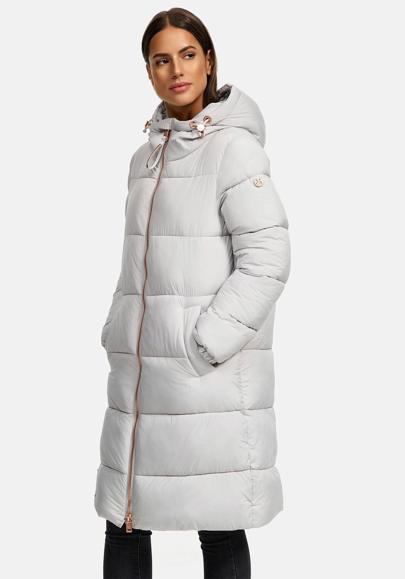 Marikoo Winterjacke Nomadiaa Lange Damen Winterjacke
