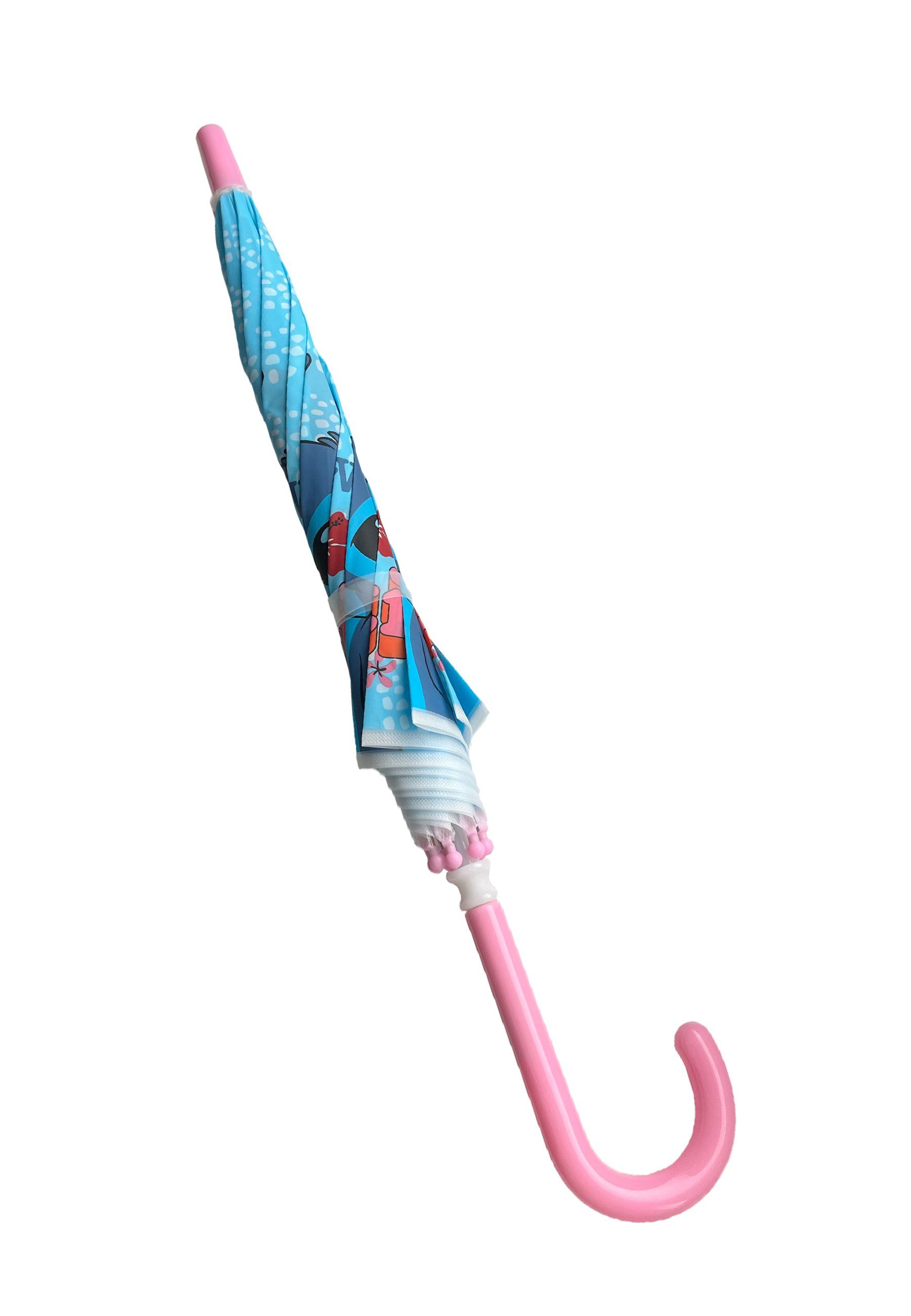 Stitch Stockregenschirm Kinder Regenschirm Kuppelschirm Stock-Schirm