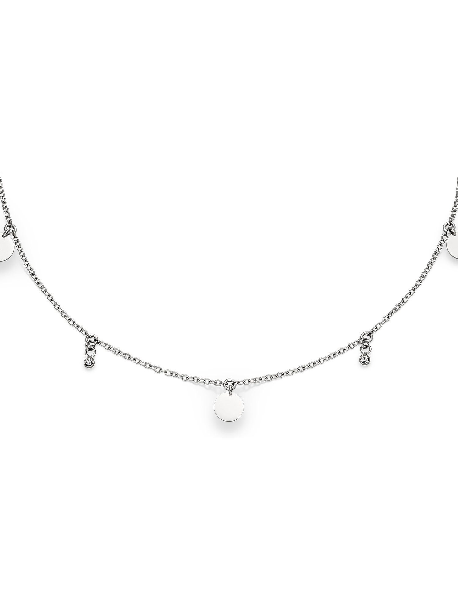 s.Oliver Fußkette S.Oliver Damen-Fußkette Edelstahl