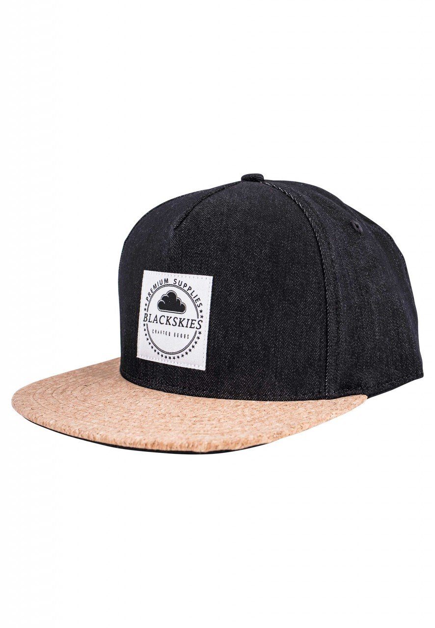 Blackskies Snapback Cap Leviathus Snapback Cap - Kork