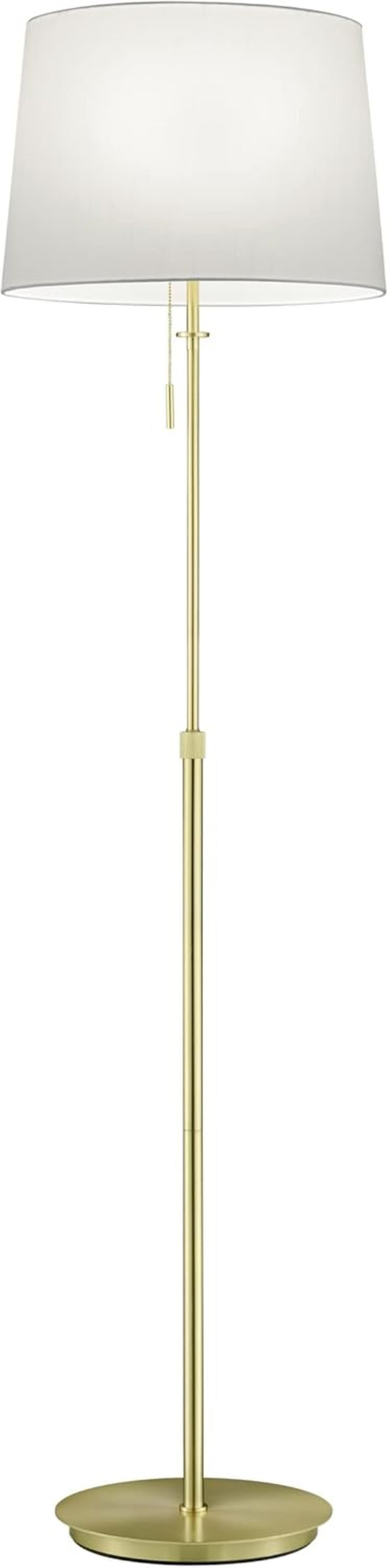 lightling Stehlampe Liam, ohne Leuchtmittel, höhenverstellbar, mit Zugschal günstig online kaufen