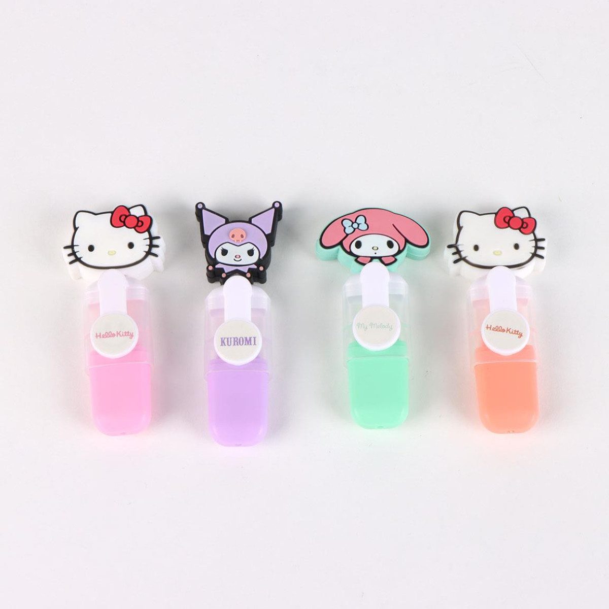Cerda Marker Hello Kitty Leuchtmarker Kinder Textmarker Buntstifte Set, (4-tlg)