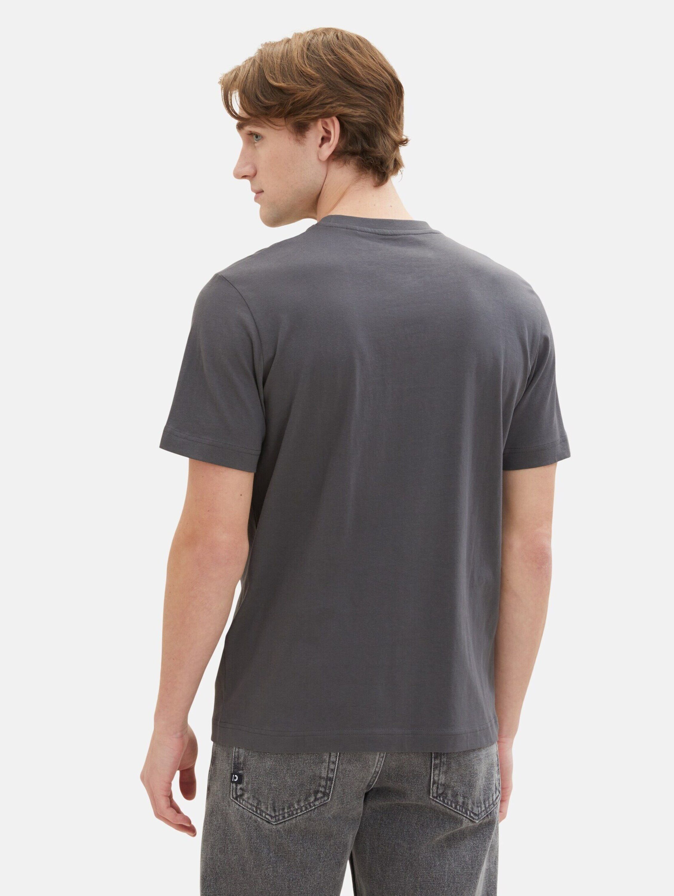 TOM TAILOR T-Shirt (1-tlg) Plain/ohne Details – Bild 3 von 5