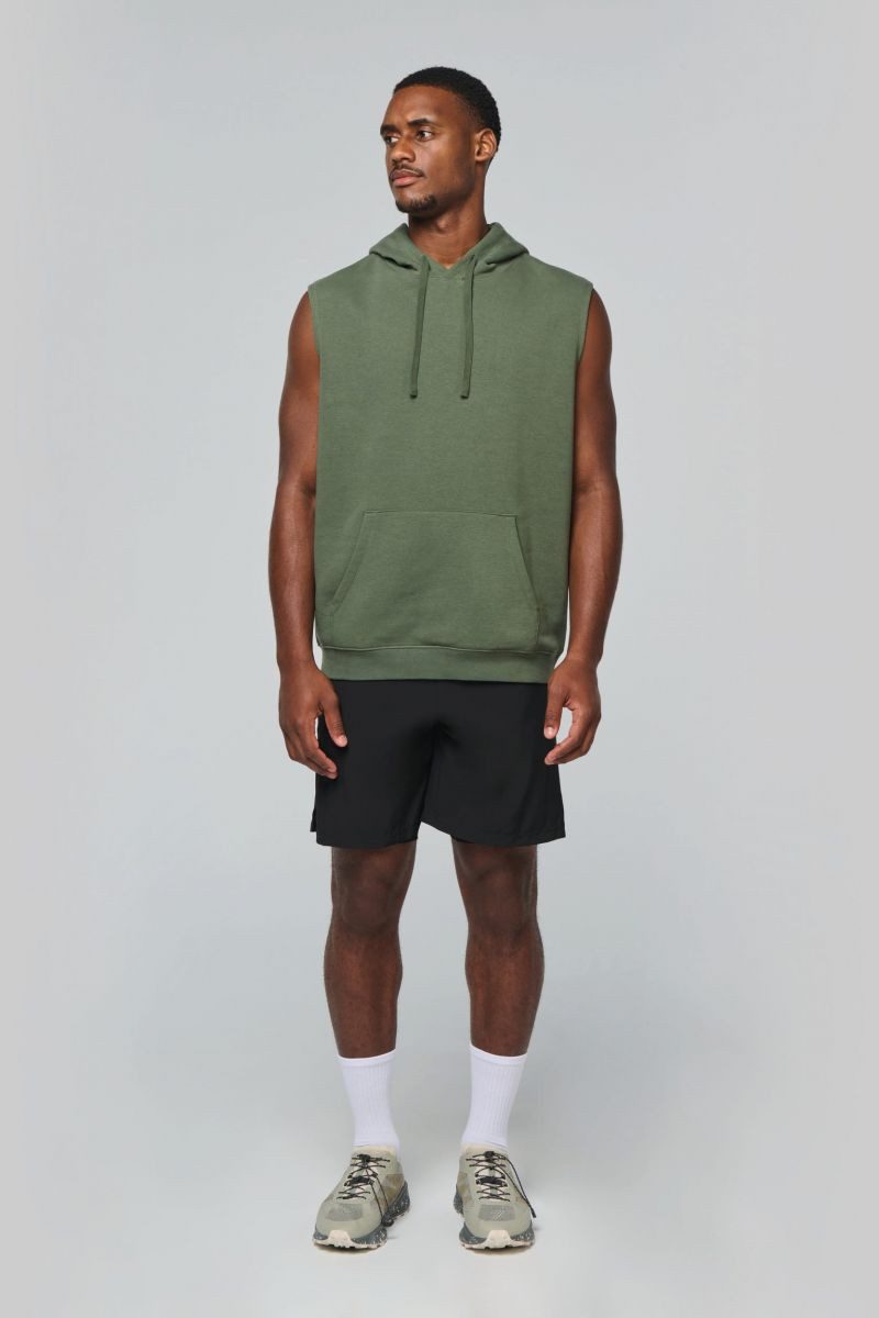 Proact Kapuzenpullover Unisex-Kapuzenpullover ohne Ärmel günstig online kaufen